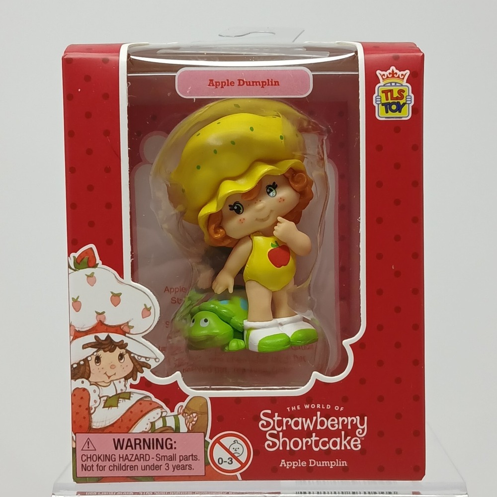 The World of Strawberry Shortcake CheeBee TLS Apple Dumpling Figure 2.5" NIB NEW